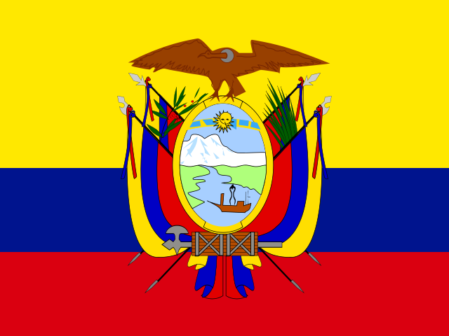 Flag Ecuador